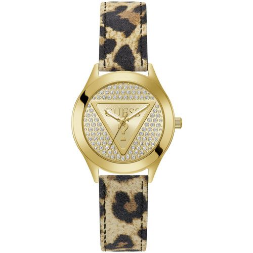 Montre Glitz Plaque - GW0745L2 Bracelet Acier - Guess - Modalova