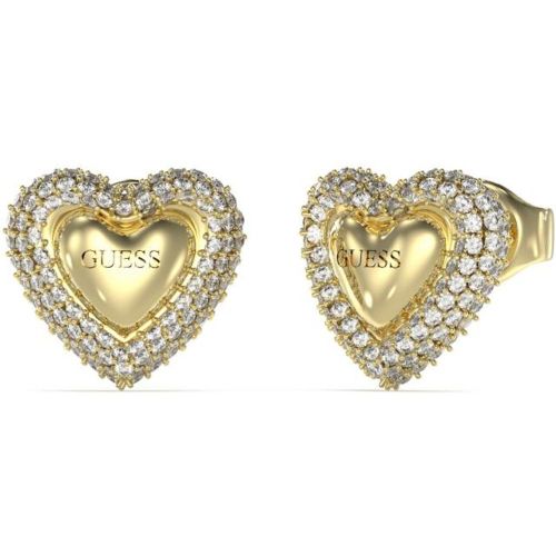 Boucles oreilles Beloved JUBE05020JWYG Acier - Guess Bijoux - Modalova