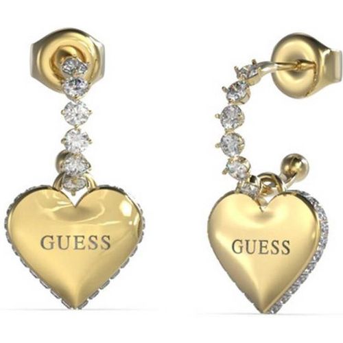 Boucles d'oreilles JUBE02234JWYG FALLING IN LOVE - Guess Bijoux - Modalova