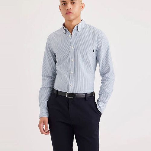 Chemise oxford en coton bleu - Dockers - Modalova