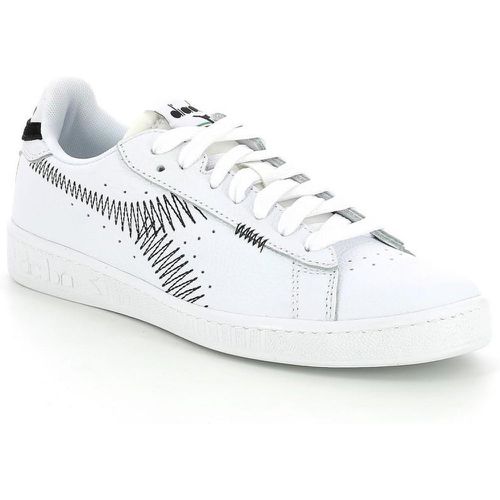 Baskets GAME L L ZIGZAG en cuir - Diadora - Modalova