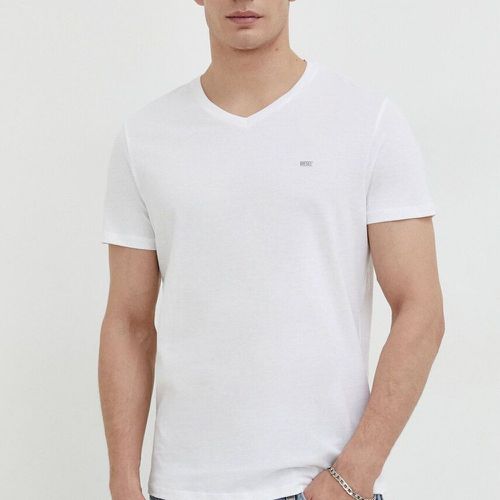 Lot de 3 tee-shirt coton Blanc - Diesel Underwear - Modalova