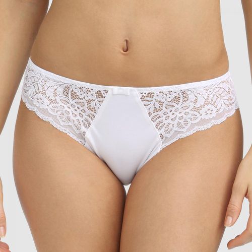 Culotte femme en dentelle spirale et microfibre de Dim