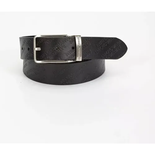 Ceinture Emporio Armani en cuir - Emporio Armani Maroquinerie - Modalova