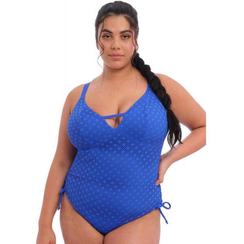 Maillot de bain une pièce sans armatures - Bleu en nylon - Elomi bain - Modalova