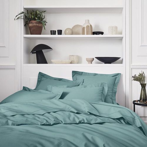 Housse de couette unie en percale de coton, PREMIÈRE Line Agave - Essix - Modalova