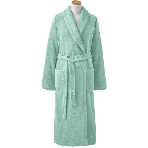 Peignoir de bain 100% coton, Aqua Lagune, taille L - Essix - Modalova