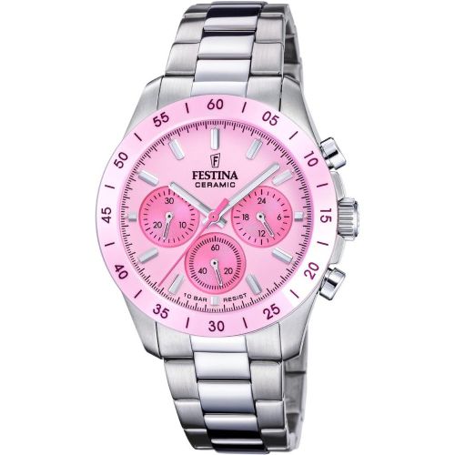 Montre Ceramic - F20693-2 Bracelet Acier - Festina - Modalova