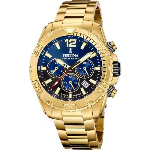 Montre Timeless Chronograph - F20684-2 Bracelet Acier - Festina - Modalova