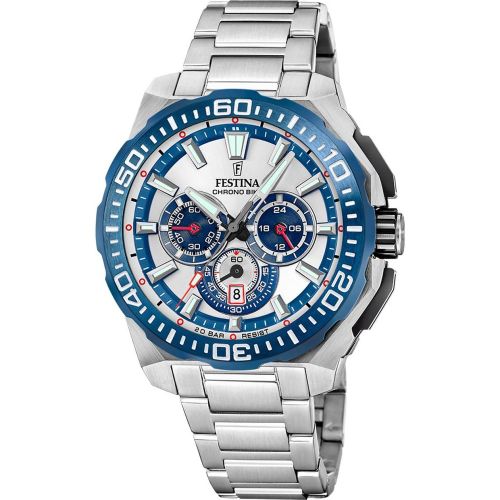 Montre Chrono Bike - F20724-1 Bracelet Acier - Festina - Modalova