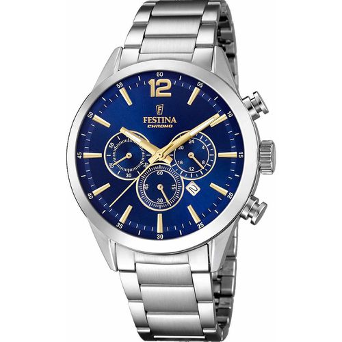 Montre Montres TIMELESS CHRONO F20343-2 - Montre Chronographe Acier Montres - Festina - Modalova