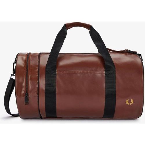 Sac de sport classique ton sur ton marron - Fred Perry - Modalova