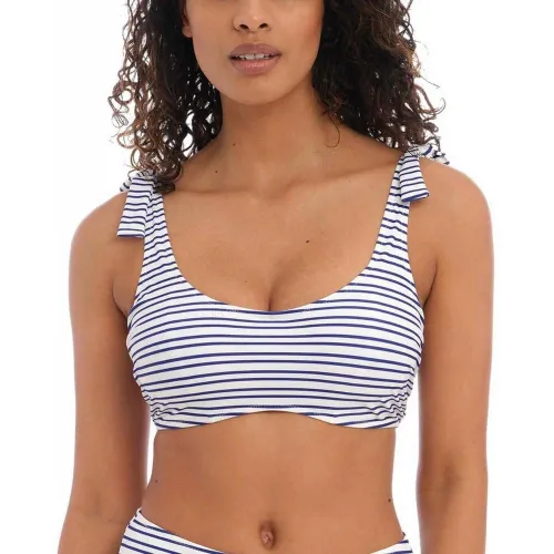 Haut de maillot de bain bralette armatures - Bleu NEW SHORES en nylon - Freya maillot - Modalova