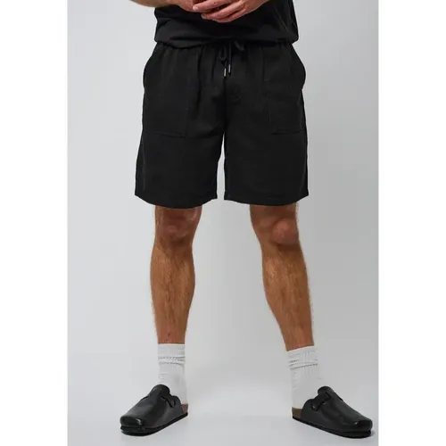 Short en coton TURIN Black noir - Kaporal - Modalova