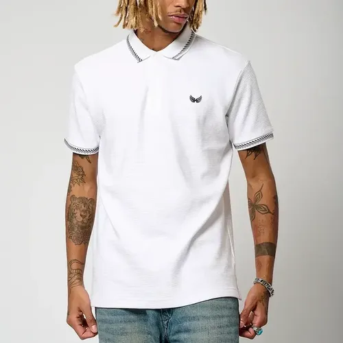 Polo M Courtes en coton BARRO White - Kaporal - Modalova