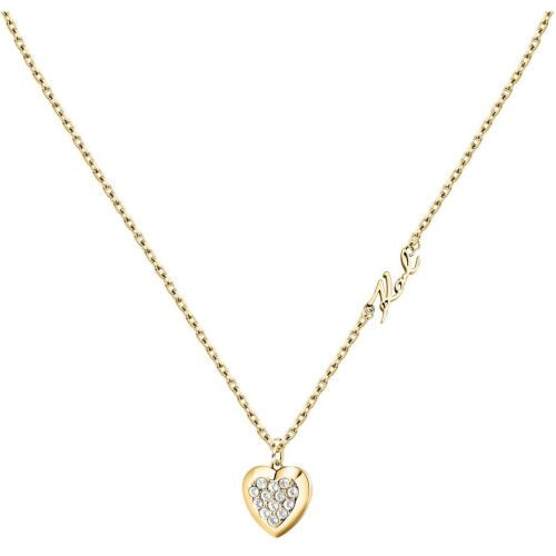 Collier Karl Lagerfeld Symbol - KLAYD03 Acier - Karl Lagerfeld Bijoux - Modalova