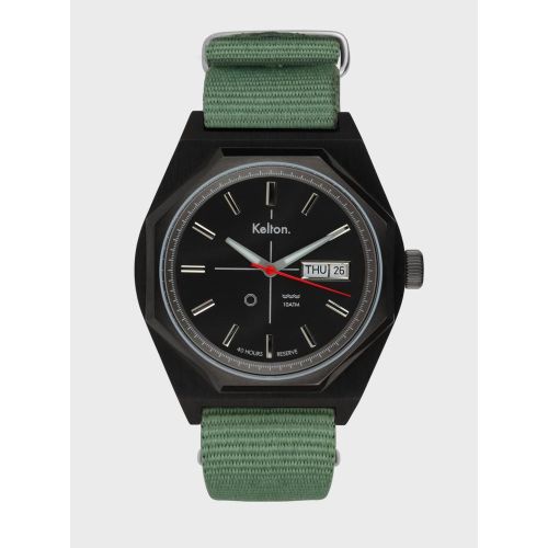Montre OCTOGONE titane nato kaki - Kelton - Modalova