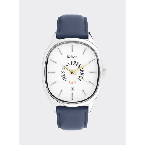 Montre Grande Colorama x Ines de la Fressange Paris - 9125462 Navy - Kelton - Modalova