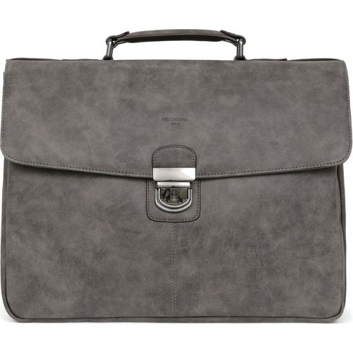 Cartable A4 DIFFERENCE Gris Tess - Hexagona - Modalova