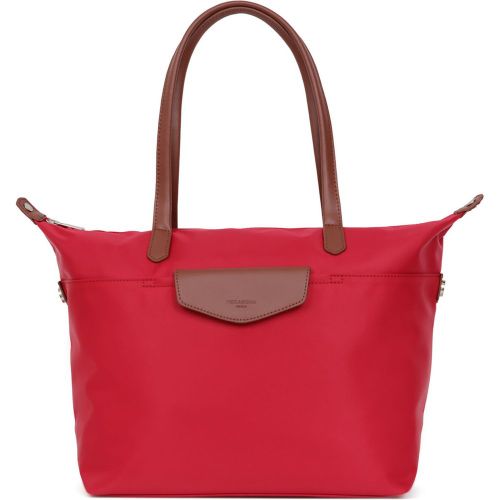Sac cabas porté épaule - A4 - Groseille - Pop en nylon - Hexagona - Modalova