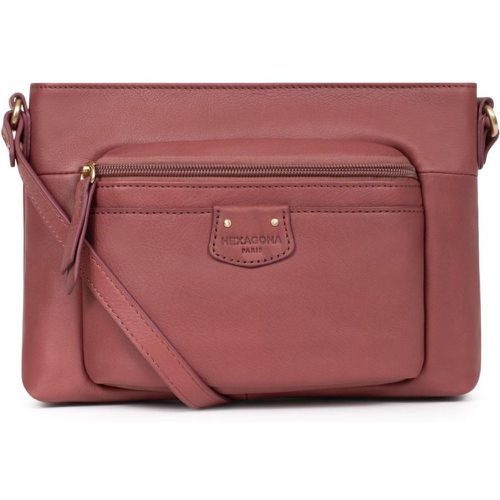 Trotteur PRALINE Cassis en cuir Pia - Hexagona - Modalova