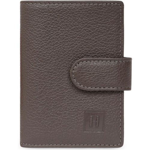 Porte-cartes Cuir CONFORT Taupe - Hexagona - Modalova