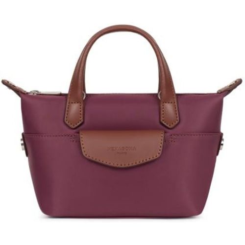 Sac cabas porté main POP Cassis Yas - Hexagona - Modalova