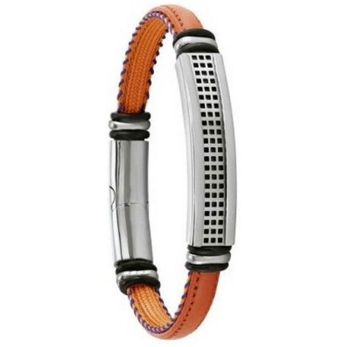 Bracelet JH150013B - GRANT - Cuir orange - Jourdan - Modalova