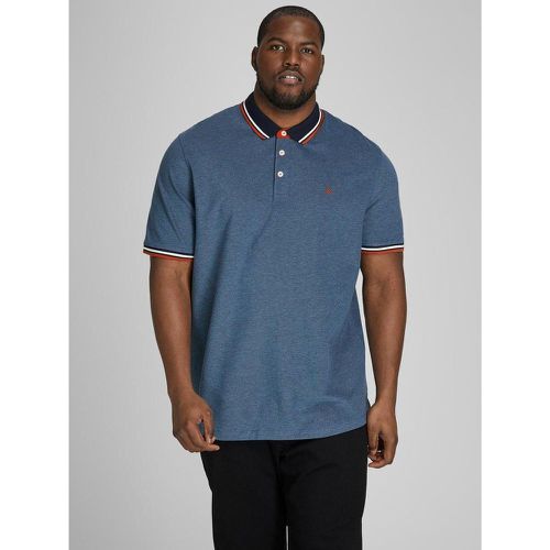 Polo Standard Fit Polo Manches courtes Marine en coton Hugo - jack & jones - Modalova