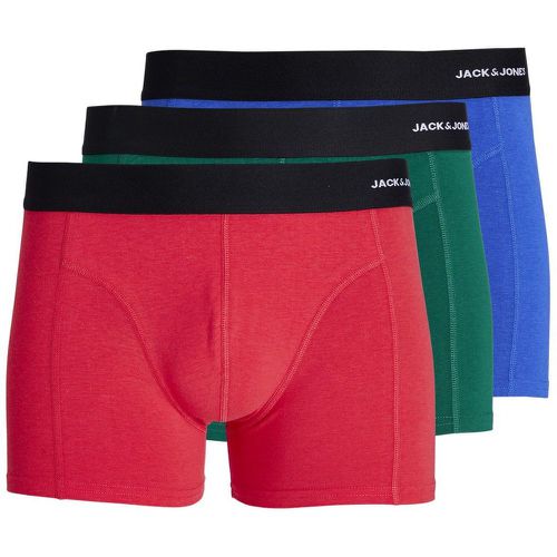 Lot de 3 Boxer /Vert/Rouge en Viscose - Thor - jack & jones - Modalova