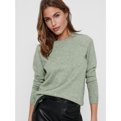 Pull en maille Col rond Manches longues bleu - Only - Modalova