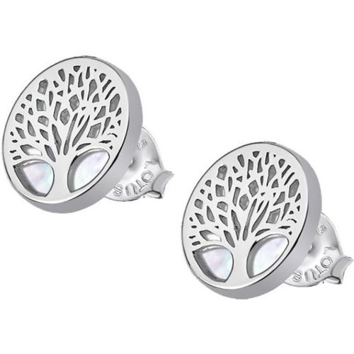 Boucles d'oreilles TREE OF LIFE LP1678-4-1 - Boucles d'oreilles TREE OF LIFE - Lotus Silver - Modalova