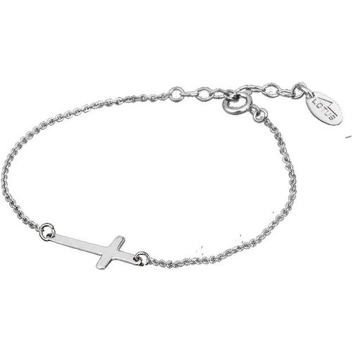 Bracelet LP1223-2/2 - croix argente trendy Argent - Lotus Silver - Modalova