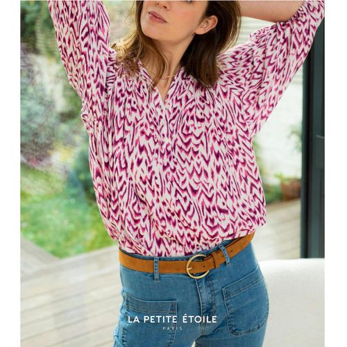 Chemisier NATA en coton avec imprimé floral - La Petite Etoile - Modalova