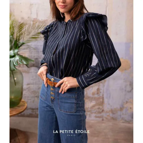 Chemisier Ponnie en coton - La Petite Etoile - Modalova