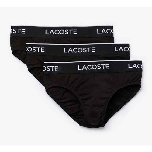 Pack de 3 Slips - en coton - Lacoste Underwear - Modalova
