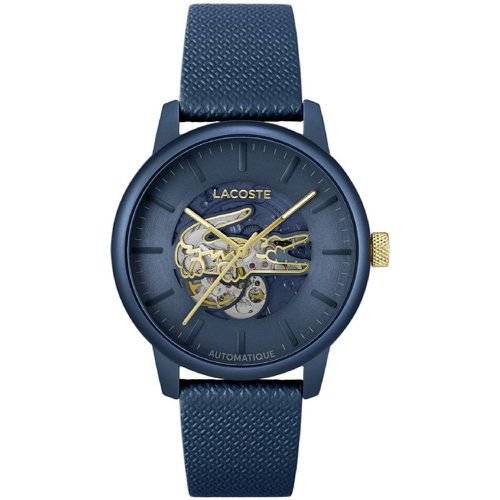 Montre .12.12 Automatique - 2011385 Bracelet Cuir - Lacoste - Modalova