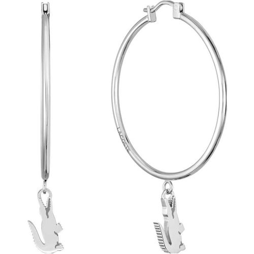 Boucles oreilles Crocodile - 2040375 Acier - Lacoste - Modalova