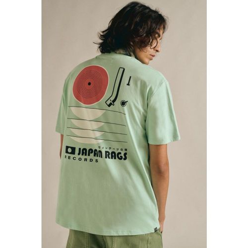 T-shirt Obito Japan Rags vert Oak - Le Temps des Cerises - Modalova