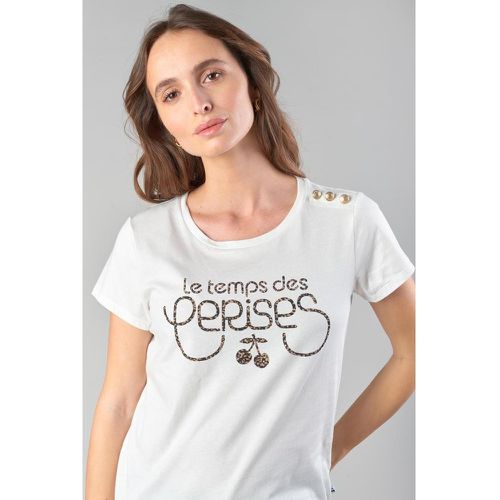 T Shirt Le Temps des | Femme Modalova cerises Blanc pour