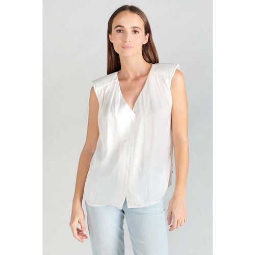 Top Missou en jacquard crème blanc - Le Temps des Cerises - Modalova