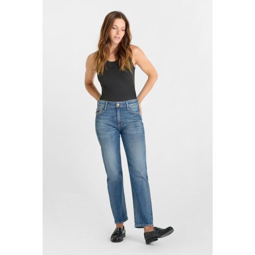 Jeans droit 400/18, longueur 34 en coton Hazel - Le Temps des Cerises - Modalova