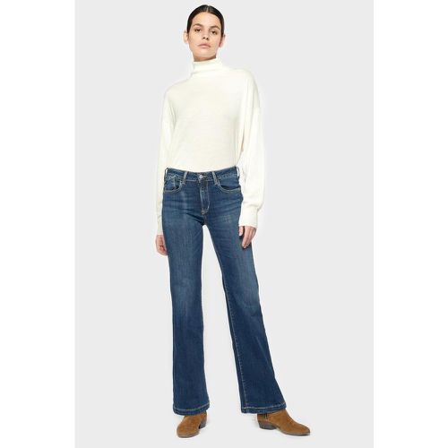 Jeans flare, très évasé PULP high flare, longueur 34 en coton Élise - Le Temps des Cerises - Modalova