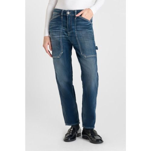 Jeans loose, large 400/60 girlfriend taille haute, longueur 34 Mila - Le Temps des Cerises - Modalova