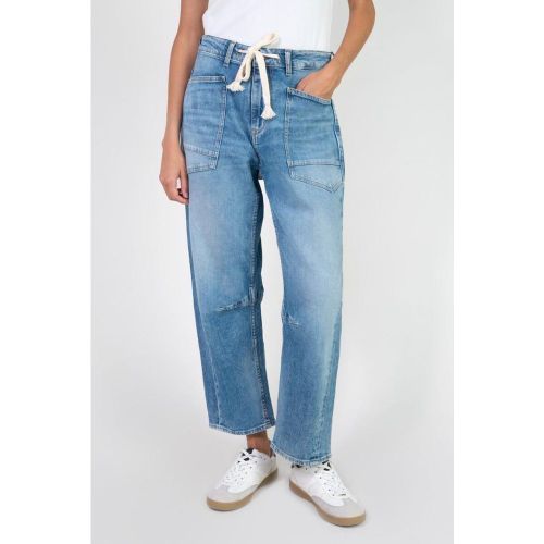 Jeans loose, large MADIE, longueur 34 en cuir Willa - Le Temps des Cerises - Modalova
