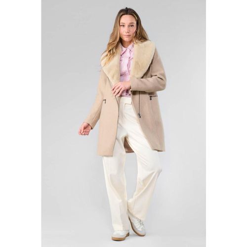 Manteau PHILINE beige Ana - Le Temps des Cerises - Modalova