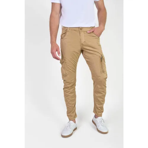 Pantalon cargo ALBAN beige Ivan - Le Temps des Cerises - Modalova