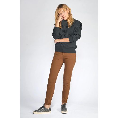 Pantalon dyli caramel en coton - Le Temps des Cerises - Modalova