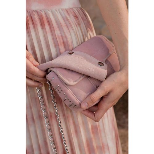 Sac en cuir KLELIA Isa rose - Le Temps des Cerises - Modalova