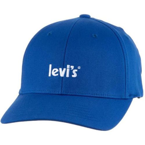 Casquette bleue logotypée en coton - Levi's Accessoires - Modalova